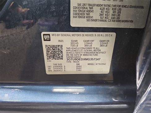 Used 2021 GMC Sierra 1500 SLT w/ SLT Premium Package image 33