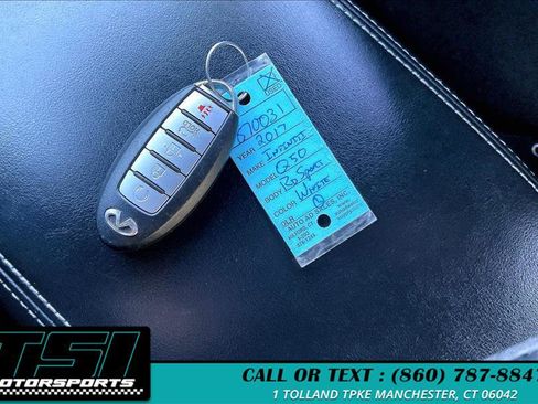 Used 2017 INFINITI Q50 Red Sport 400 image 10