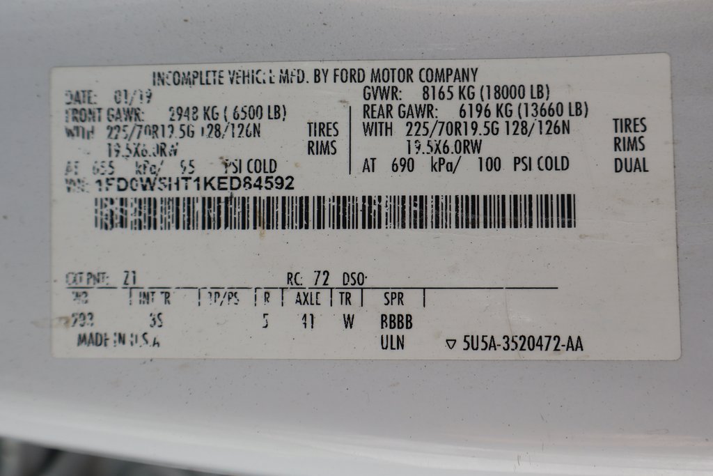Used 2019 Ford F550 4x4 Crew Cab Super Duty image 58
