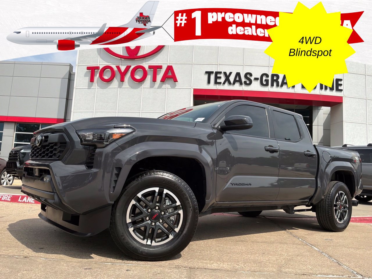 Used 2025 Toyota Tacoma TRD Sport AWD/4WD image 1