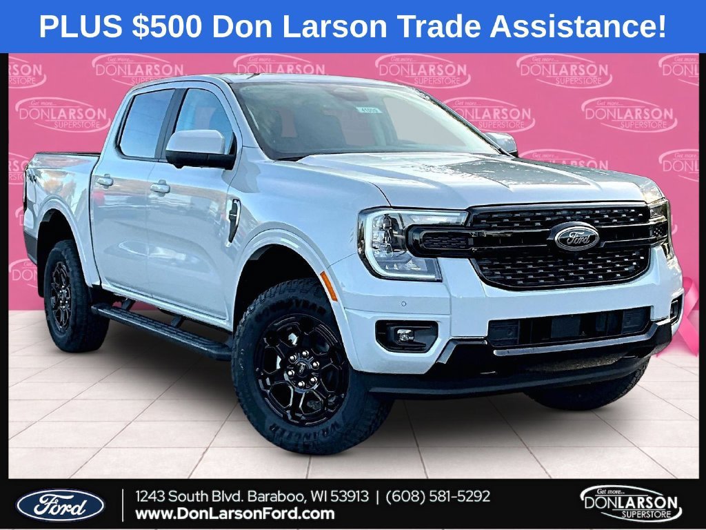 New 2026 Ford Ranger Lariat w/ Black Appearance Package AWD/4WD image 1