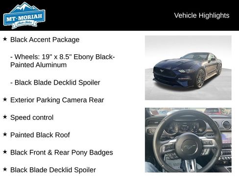 Used 2019 Ford Mustang Premium w/ Equipment Group 201A image 8
