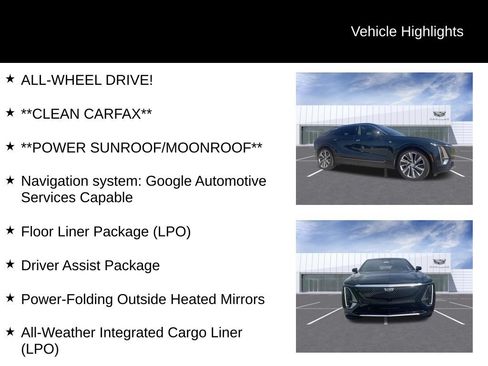 Certified 2024 Cadillac Lyriq Luxury w/ LPO, Floor Liner Package AWD/4WD image 10