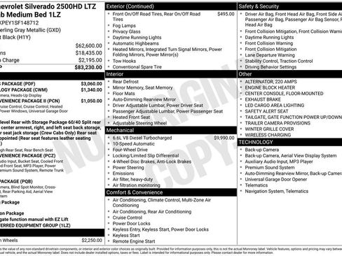 Used 2025 Chevrolet Silverado 2500 LTZ w/ LTZ Plus Package image 5