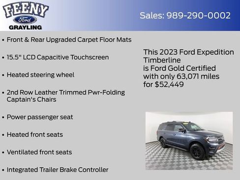 Certified 2023 Ford Expedition Timberline image 26