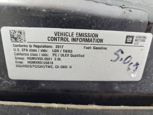 Used 2017 Chevrolet Malibu Premier w/ Premier Sun and Wheel Package image 21