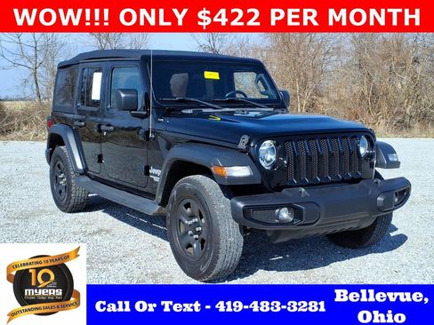 Used 2021 Jeep Wrangler Unlimited Sport AWD/4WD image 1