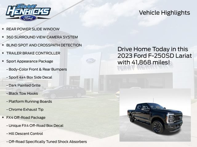 Used 2023 Ford F250 Lariat w/ Lariat Ultimate Package AWD/4WD image 4