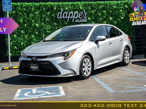 Used 2022 Toyota Corolla LE w/ Carpet Mat Package (TMS) FWD image 1