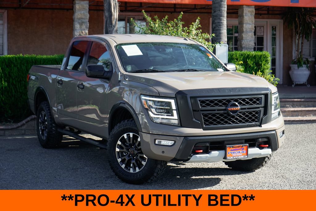 Used 2021 Nissan Titan PRO-4X w/ Pro-4x Utility Package AWD/4WD image 2
