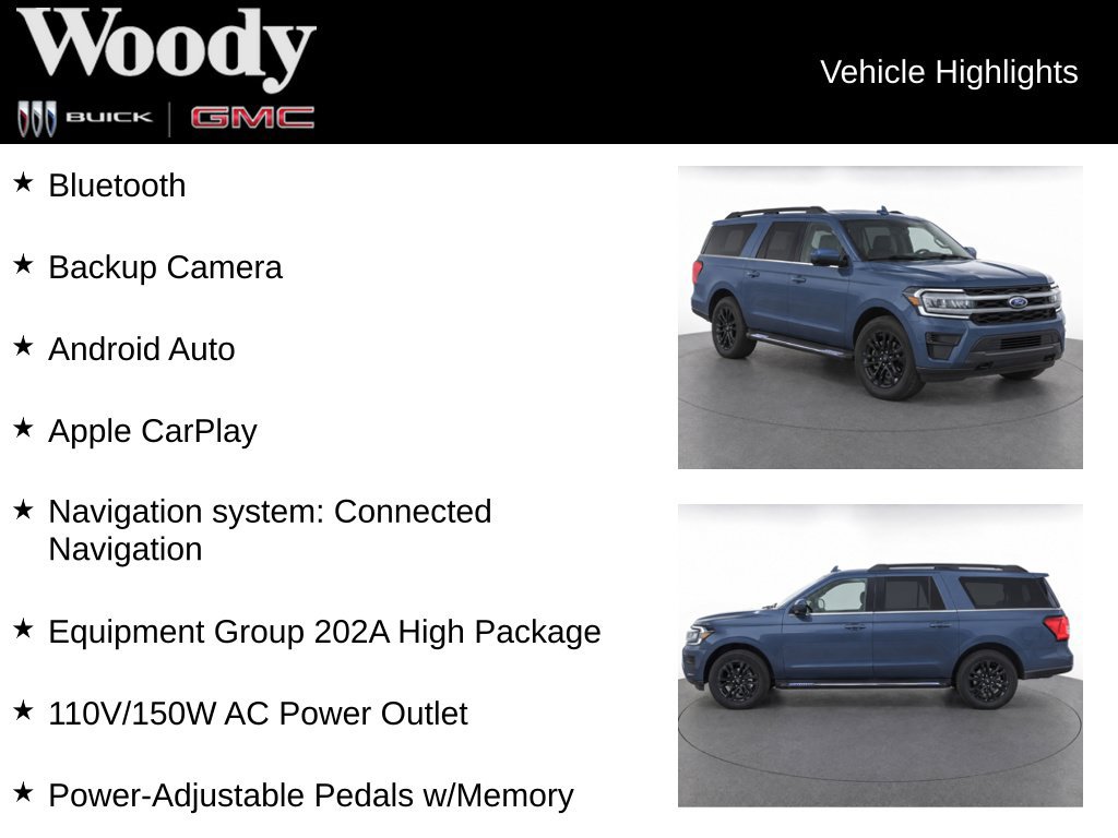 Used 2022 Ford Expedition Max XLT AWD/4WD image 3