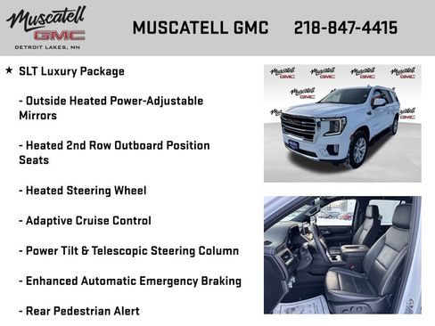 Used 2024 GMC Yukon SLT w/ SLT Luxury Package image 12