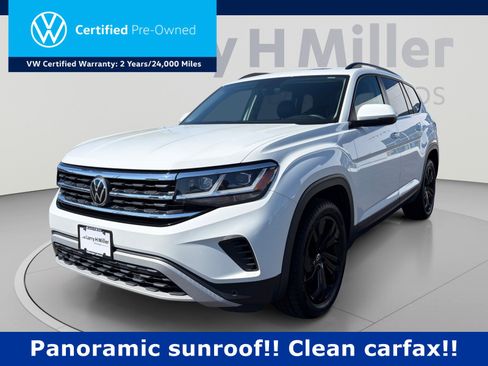 Used 2022 Volkswagen Atlas SE w/ Panoramic Sunroof Package FWD image 1