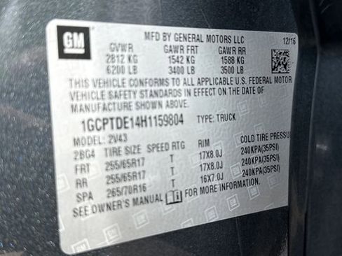 Used 2017 Chevrolet Colorado Z71 AWD/4WD image 24