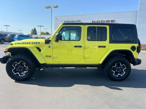 Used 2023 Jeep Wrangler Unlimited Rubicon 4xe w/ Steel Bumper Group AWD/4WD image 22