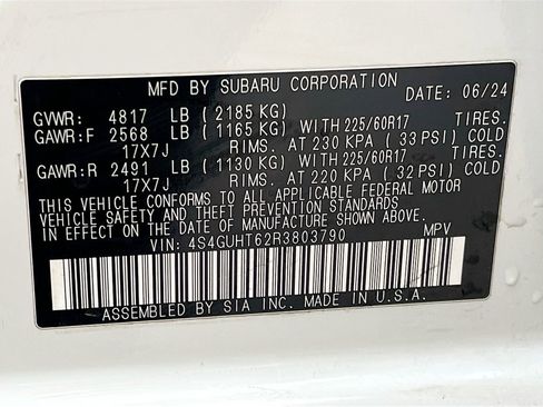 Used 2024 Subaru Crosstrek 2.5i Wilderness w/ Crosstrek Mirror Package image 30