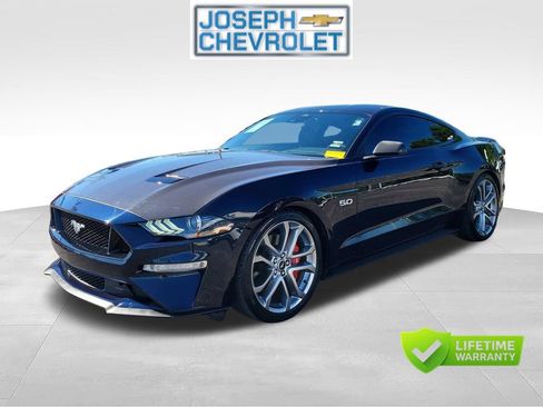 Used 2021 Ford Mustang GT Premium w/ Carbon Sport Interior Package RWD image 2