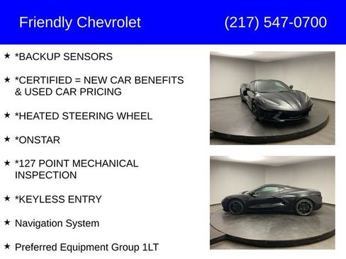 Certified 2024 Chevrolet Corvette Stingray Coupe w/ Battery Protection Package image 12