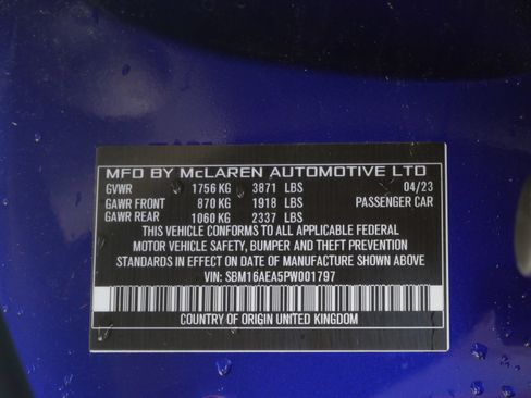 Used 2023 McLaren Artura RWD image 29