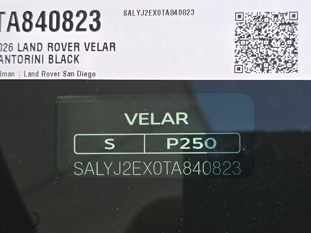 New 2026 Land Rover Range Rover Velar S AWD/4WD image 36