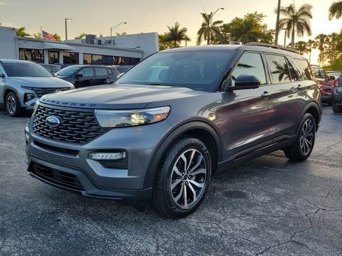 Used 2022 Ford Explorer ST-Line w/ Class IV Trailer Tow Package RWD image 32