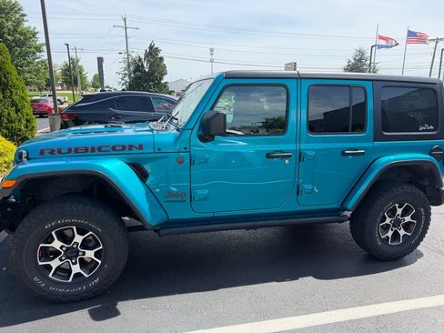 Used 2020 Jeep Wrangler Unlimited Rubicon w/ Steel Bumper Group AWD/4WD image 2