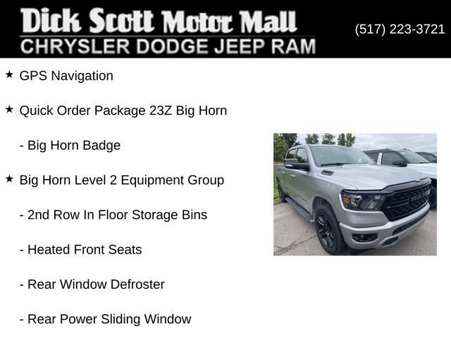 Certified 2022 RAM 1500 Big Horn AWD/4WD image 6