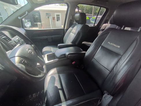 Used 2014 Nissan Armada Platinum w/ 2nd Row Captain Seat Package AWD/4WD image 14