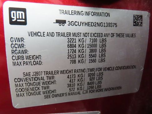 Used 2022 Chevrolet Silverado 1500 High Country w/ Technology Package image 82