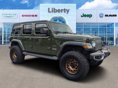 Used 2022 Jeep Wrangler Unlimited Sahara w/ LED Lighting Group