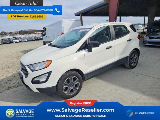 Used 2020 Ford EcoSport S FWD image 1