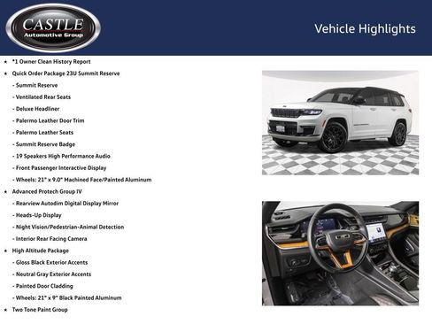 Used 2024 Jeep Grand Cherokee L Summit AWD/4WD image 4