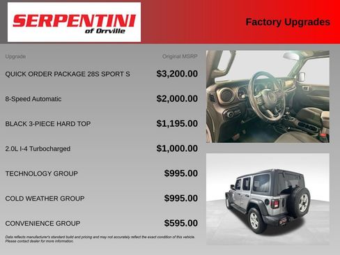 Used 2019 Jeep Wrangler Unlimited Sport S AWD/4WD image 6