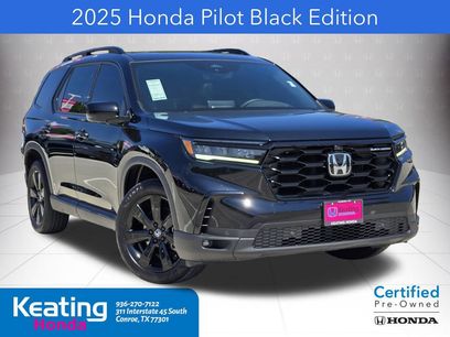 Certified 2025 Honda Pilot Black Edition