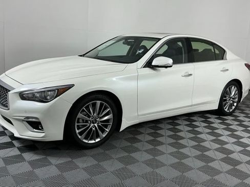 Certified 2023 INFINITI Q50 Luxe w/ Cargo Package RWD image 4