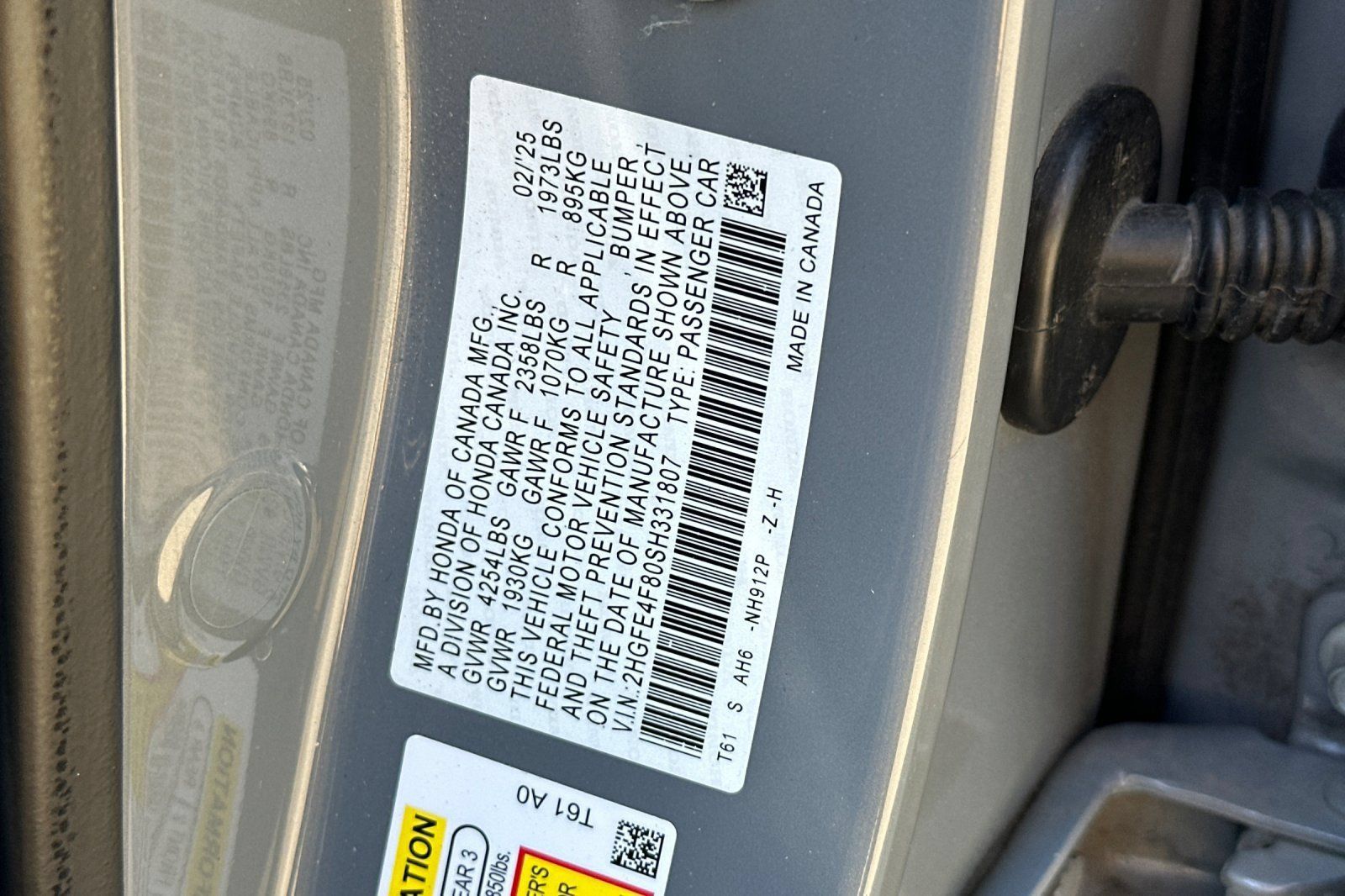 Used 2025 Honda Civic Sport image 52