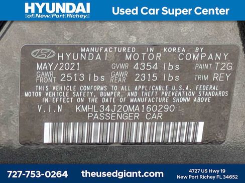 Used 2021 Hyundai Sonata Limited image 15