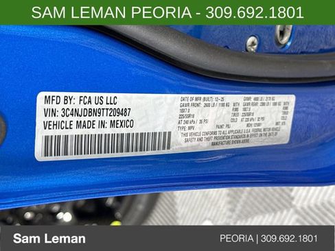 New 2026 Jeep Compass Latitude image 25