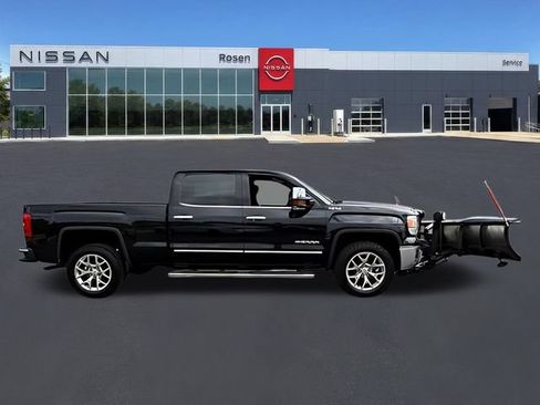 Used 2015 GMC Sierra 1500 SLT w/ SLT Crew Cab Value Package AWD/4WD image 2
