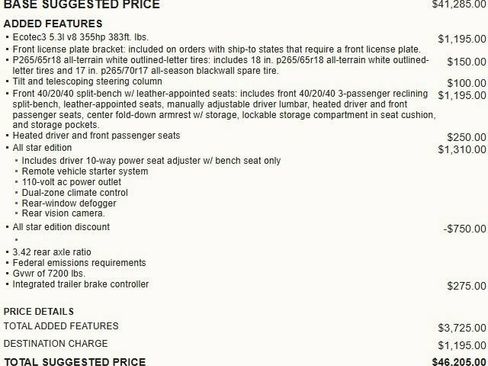 Used 2016 Chevrolet Silverado 1500 LT w/ All Star Edition AWD/4WD image 5