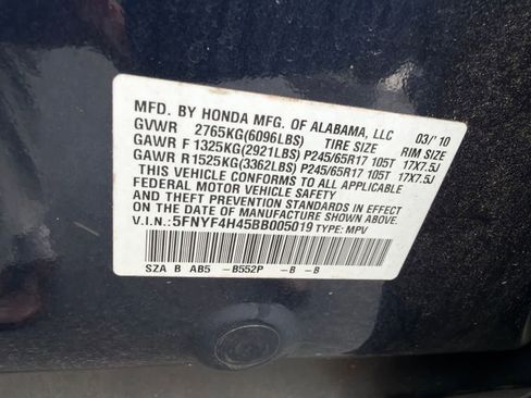 Used 2011 Honda Pilot EX image 20