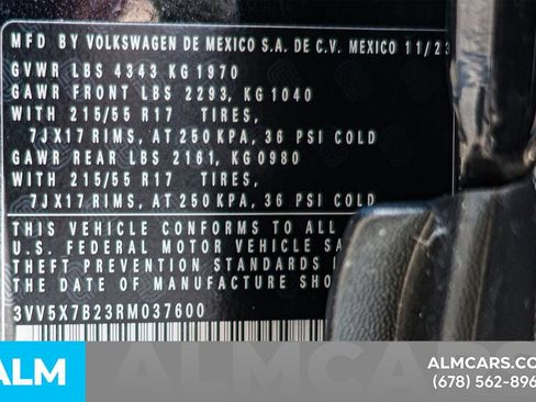 Used 2024 Volkswagen Taos S image 43