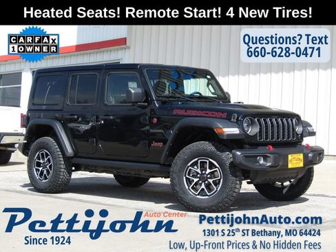 Used 2025 Jeep Wrangler Unlimited Rubicon w/ Convenience Group AWD/4WD image 1