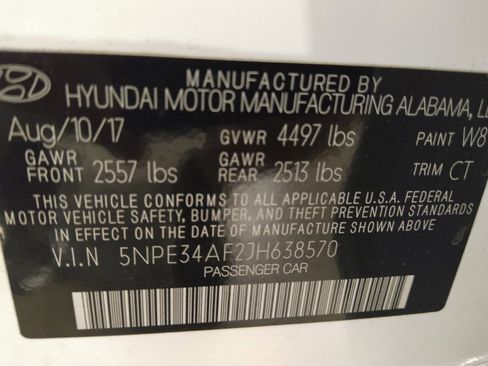 Used 2018 Hyundai Sonata SEL w/ Tech Package 02 FWD image 33