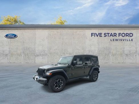 Used 2023 Jeep Wrangler Unlimited Rubicon 4xe w/ Safety Group AWD/4WD image 4
