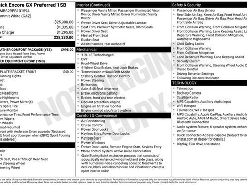 Used 2023 Buick Encore GX Preferred w/ Cold Weather Comfort Package FWD image 31