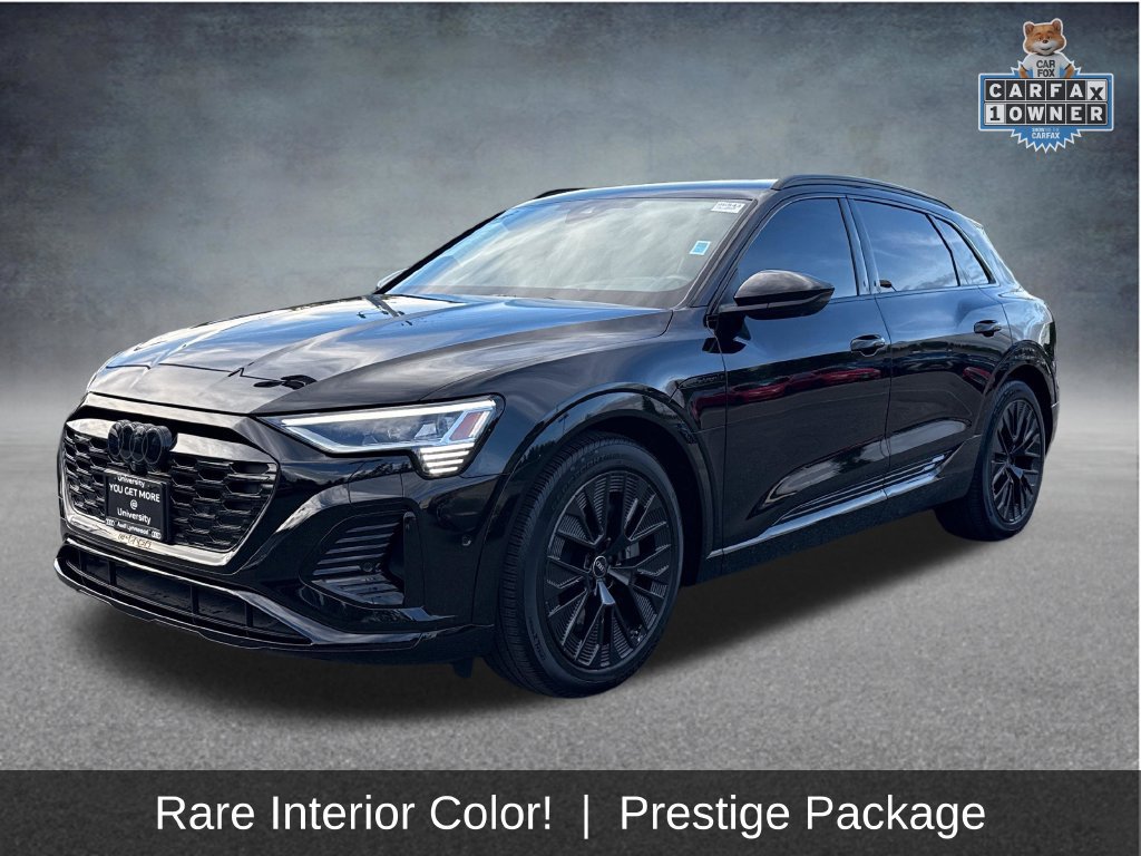 Used 2024 Audi Q8 e-tron Prestige w/ Prestige Package AWD/4WD image 3