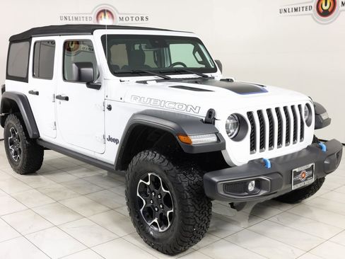 Used 2022 Jeep Wrangler Unlimited Rubicon 4xe w/ Safety Group image 34