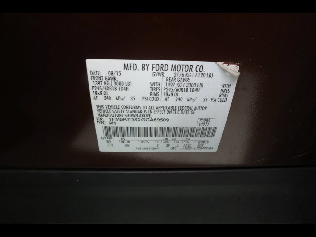Used 2016 Ford Explorer XLT FWD image 25