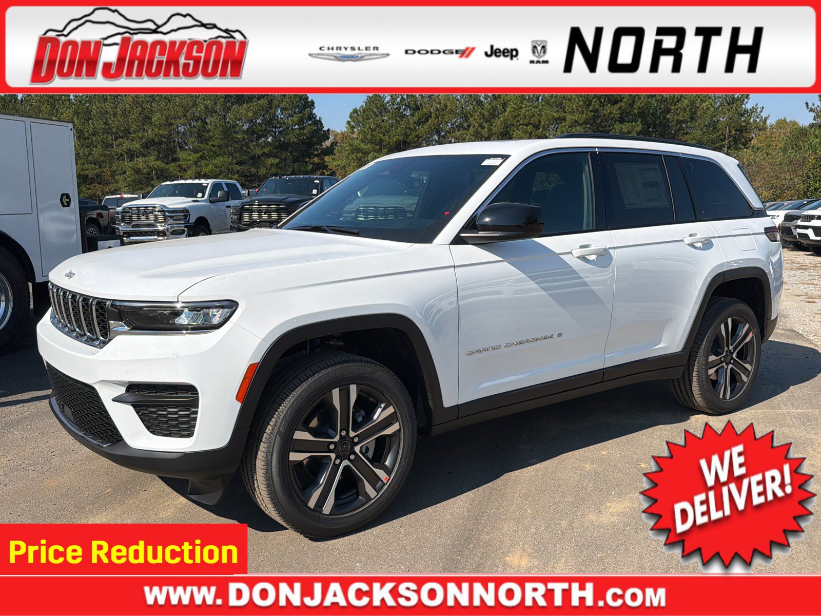 New 2027 Jeep Grand Cherokee Laredo X AWD/4WD image 1